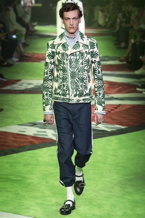 New Models at Gucci’s Spring 2017 Menswear Show 